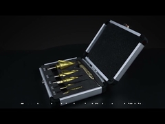 Titanium Coating Five-Piece Set With Center Punch  Step Cone Drill Bits