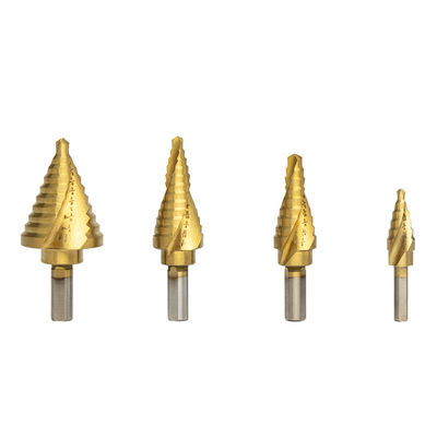 TIN Coated 13mm HSS สว่านเกลียวร่องเกลียวสำหรับเจาะไม้